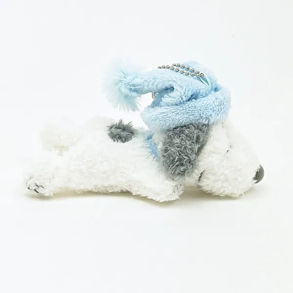 Snoopy｜PEANUTS Relax Night Mascot Holder /Plush Keychain｜5.5cm x 6cm x 13cm approx.