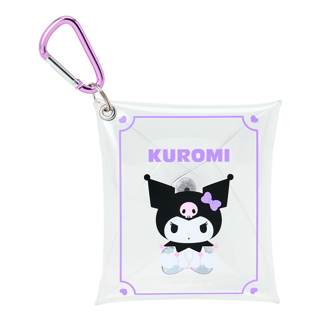 Sanrio｜Clear Accessory Case｜12.7 x 10.8 x 2.3cm approx.