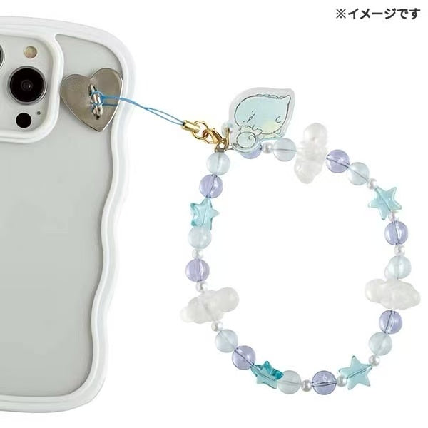 Sumikko gurashi｜Sparkling Bead Hand Strap Phone Charm｜140×50mm approx.