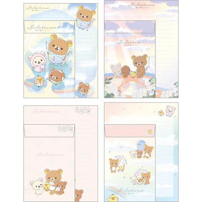 Rilakkuma｜Rainy Day to Sunny Letter Writing Set｜190×142mm approx.