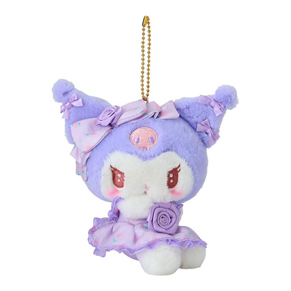 Sanrio三丽鸥｜Mascot Holder /Dolly Rose多莉玫瑰限量系列手捧花毛绒玩偶挂件/包挂｜约10.5×8×13cm