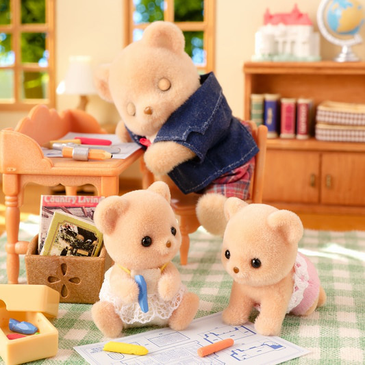 SylvanianFamilies｜ Biscuit Bear Twins Doll
