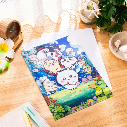 chiikawa｜Movie "Chiikawa" Clear File Folder｜A4