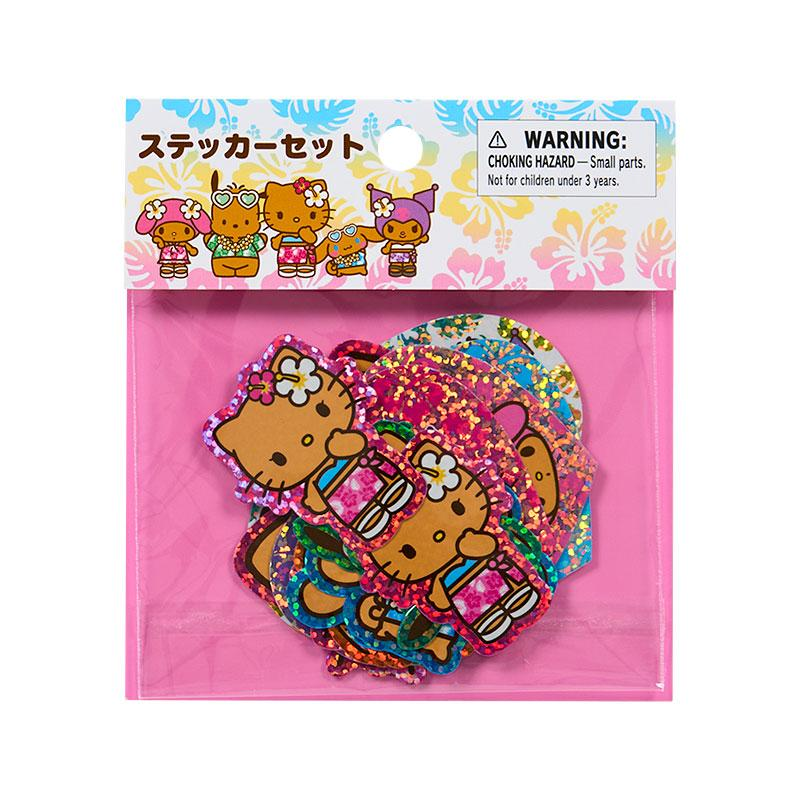 Sanrio｜Endless Summer Vacation Sticker Set｜17 piece