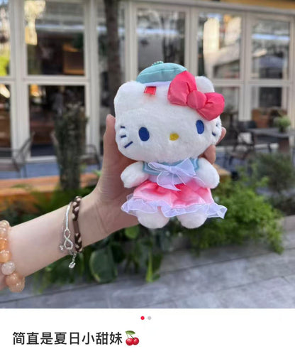Sanrio｜Sherbet Marine Mascot Holder /Plush Keychain｜12.5×17×8cm approx.