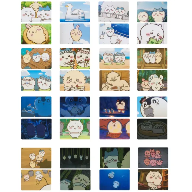 chiikawa｜Movie "Chiikawa" Anime Scene 2-Card Set mystery bag/blind box/All 16 types｜1pcs