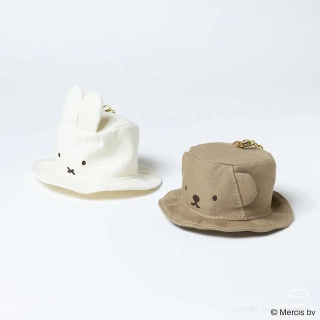 Miffy｜ Mini Hat Keychain Charm｜Φ7×H3.4cm approx.