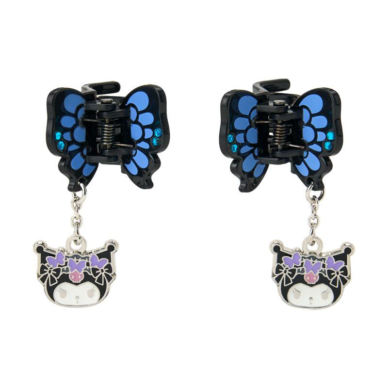 Sanrio｜Butterfly Swaying Charm Mini Hair Clip Set｜3×2.5×2.5cm approx.