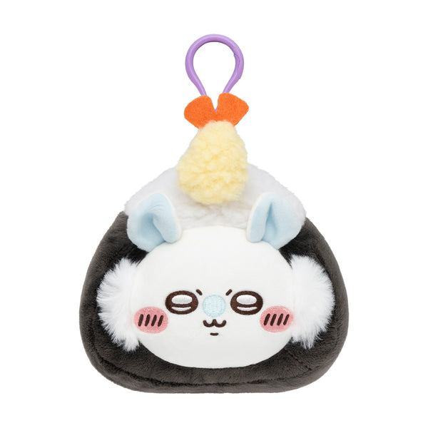 chiikawa｜Onigiri Mascot Holder /Plush Keychain｜H100 x W120 x D90 mm approx.
