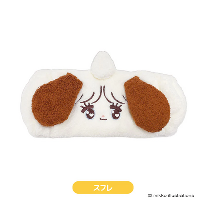 mikko illustrations｜Fluffy Hair Band｜ H105xW148xD45mm approx.