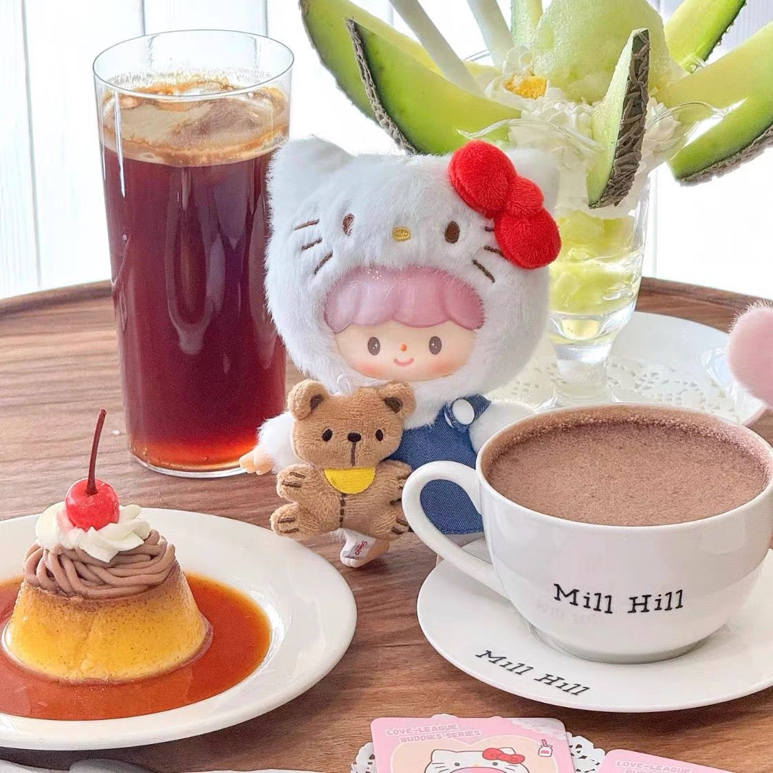 FINDING UNICORN zzoton Sanrio Characters Love League Buddies Series Vinyl Plush keychain Blind Box