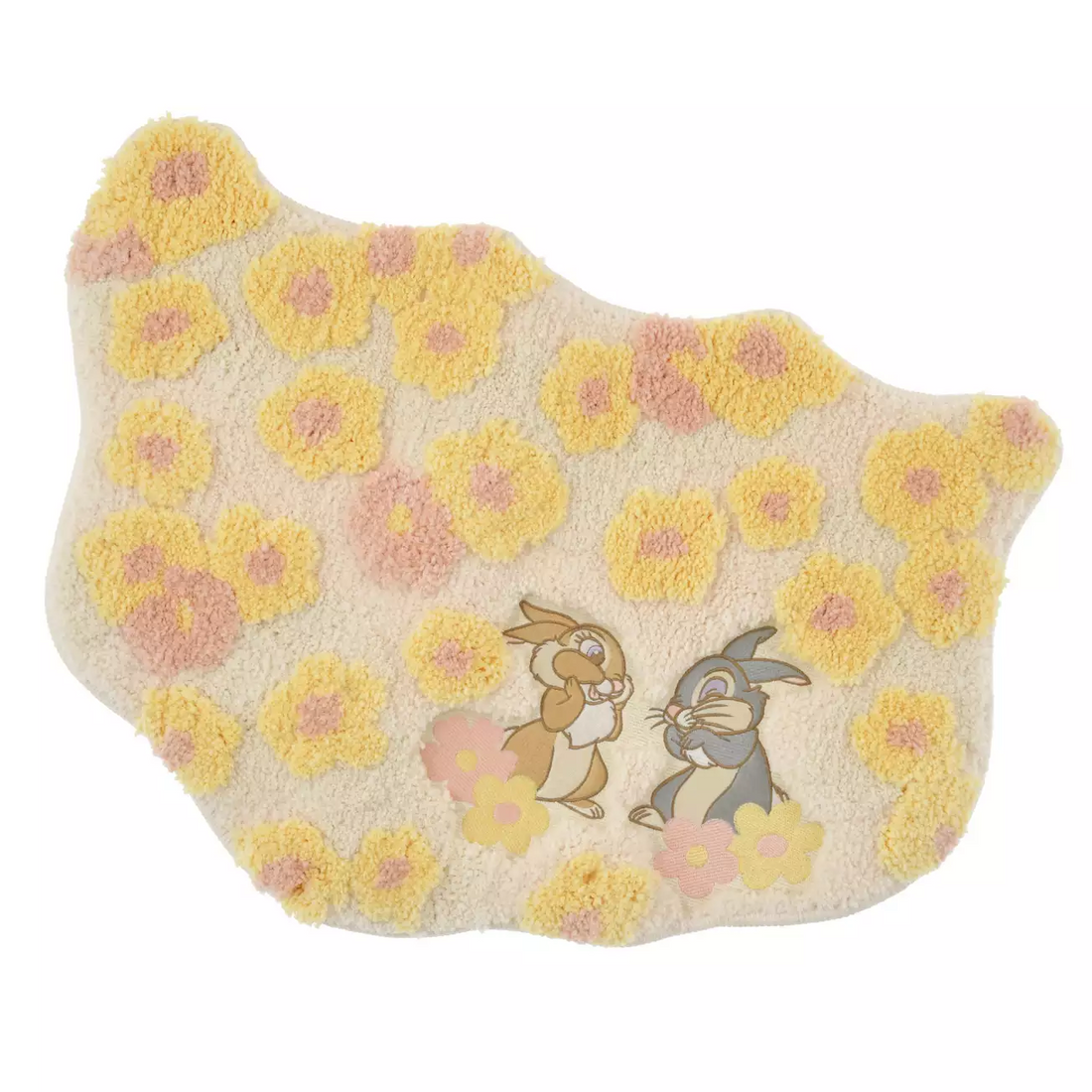 Disney｜Miss Bunny &amp; Thumper Mat Bambi Interior Animal ｜ L47 x W 65 x D2 (cm)  approx.