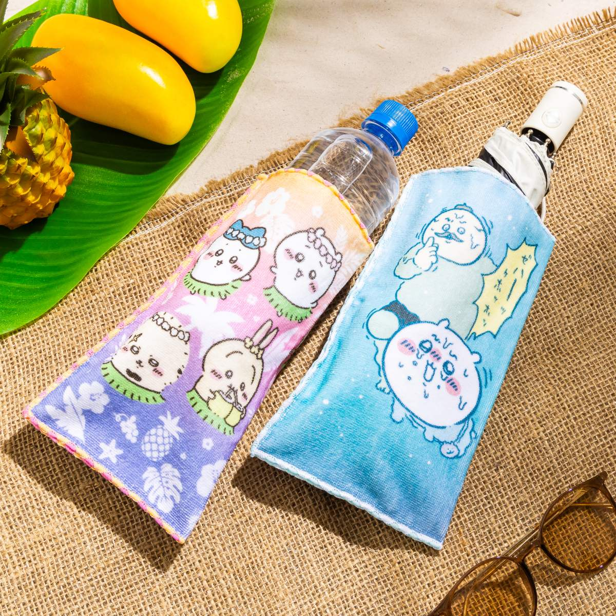 chiikawa｜Movie "Chiikawa" Absorbent Bottle Towel｜H225 x W125 mm approx.