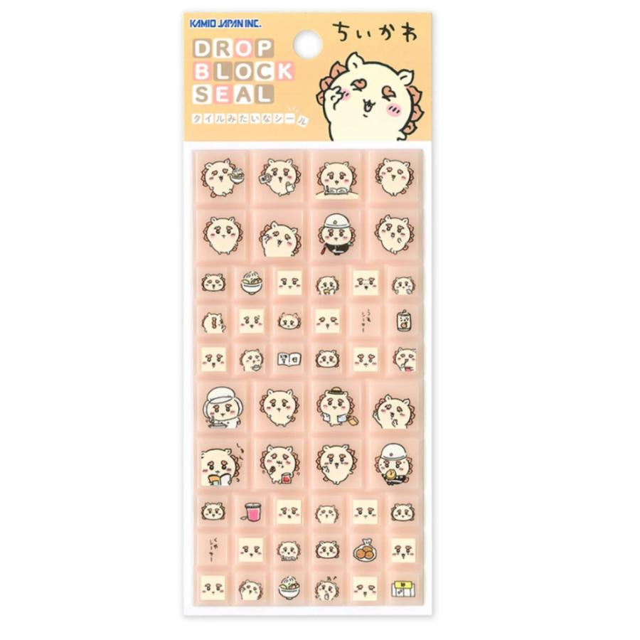 chiikawa｜Drop Block Sticker｜H175×W75×D3mm approx.