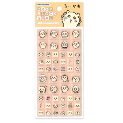chiikawa｜Drop Block Sticker｜H175×W75×D3mm approx.