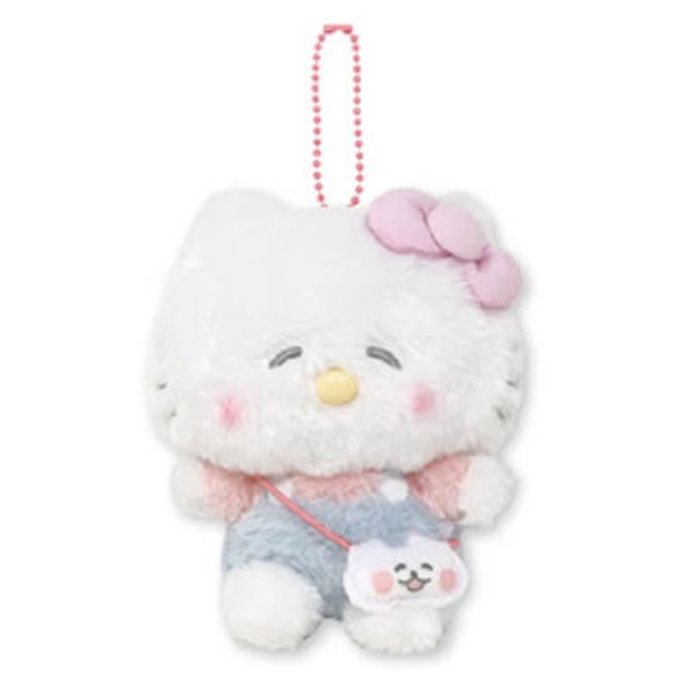 Sanrio｜Howa Koro Club Mascot Holder /Plush Keychain｜H13 approx.