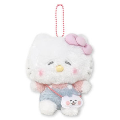 Sanrio｜Howa Koro Club Mascot Holder /Plush Keychain｜H13 approx.