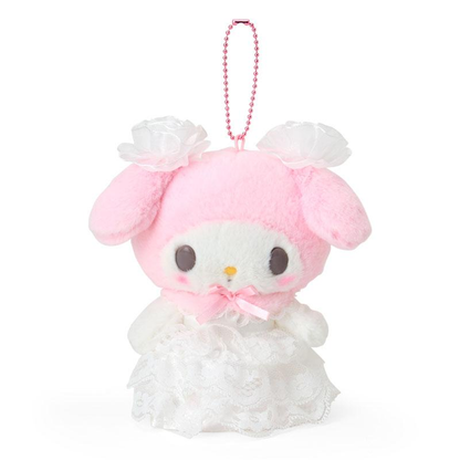 【limit 1】Sanrio｜My Melody Birthday Mascot Holder /Plush Keychain Lady My Melody｜13x7.5x15 cm approx.