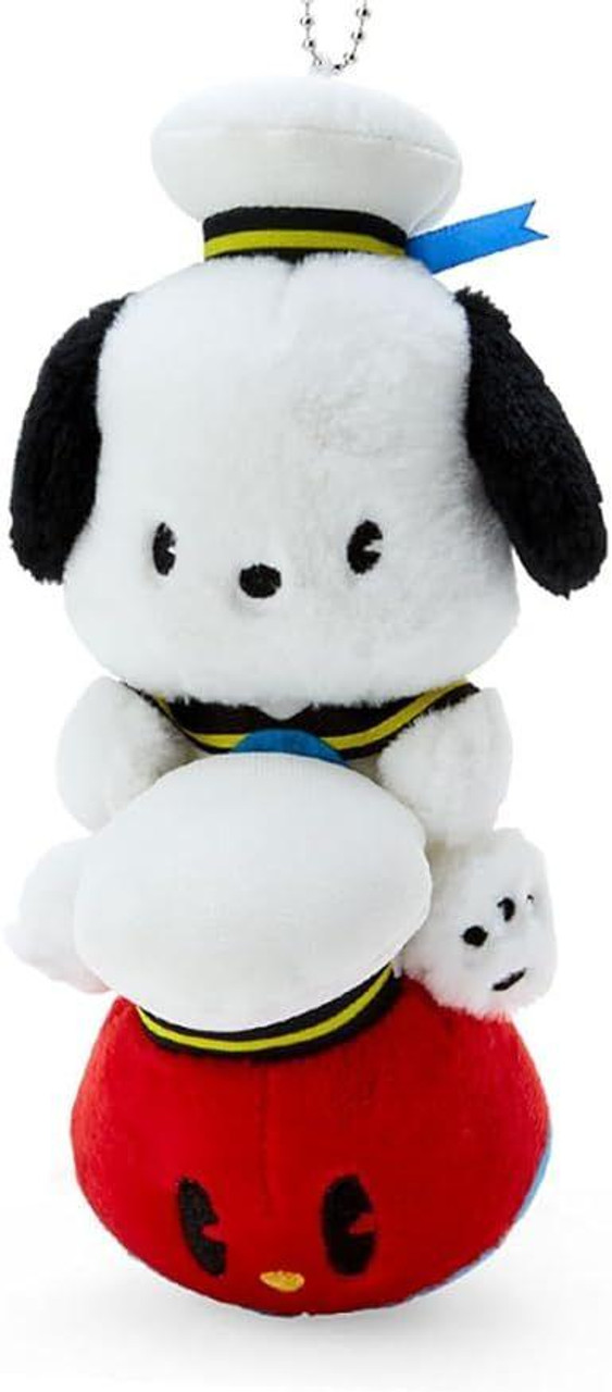 Sanrio｜Ototo Snack Collaboration Mascot Holder /Plush Keychain｜ 7.5 x 10 x 18 cm approx.