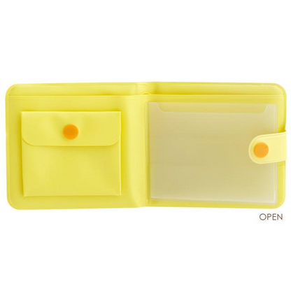 SANX｜Small Vinyl Wallet｜90×95×10mm approx.
