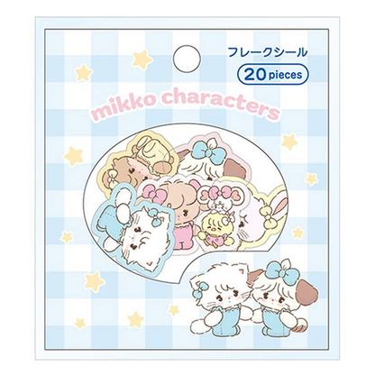 mikko illustrations｜Retro sticker ｜20 piece