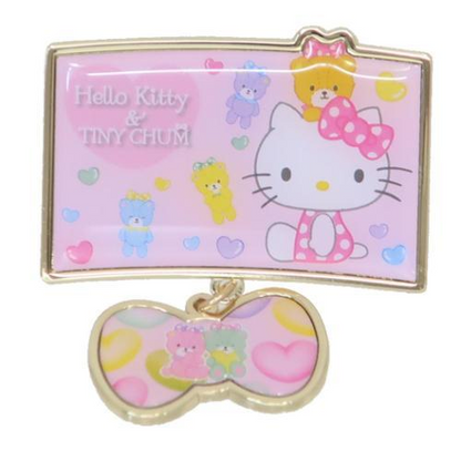 Sanrio｜Pin Badge - Hello Kitty 50th Anniversary Pink｜50.8x65mm approx.