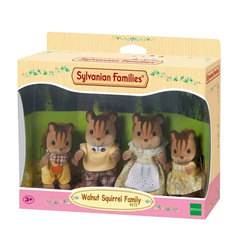 SylvanianFamilies｜Walnut Squirrel Family 4172