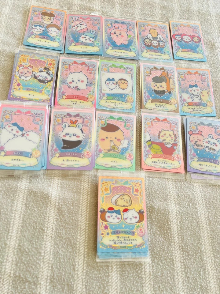 chiikawa｜Wafer Lucky Card Collection 2 mystery bag/blind box/All 31 types｜1pc