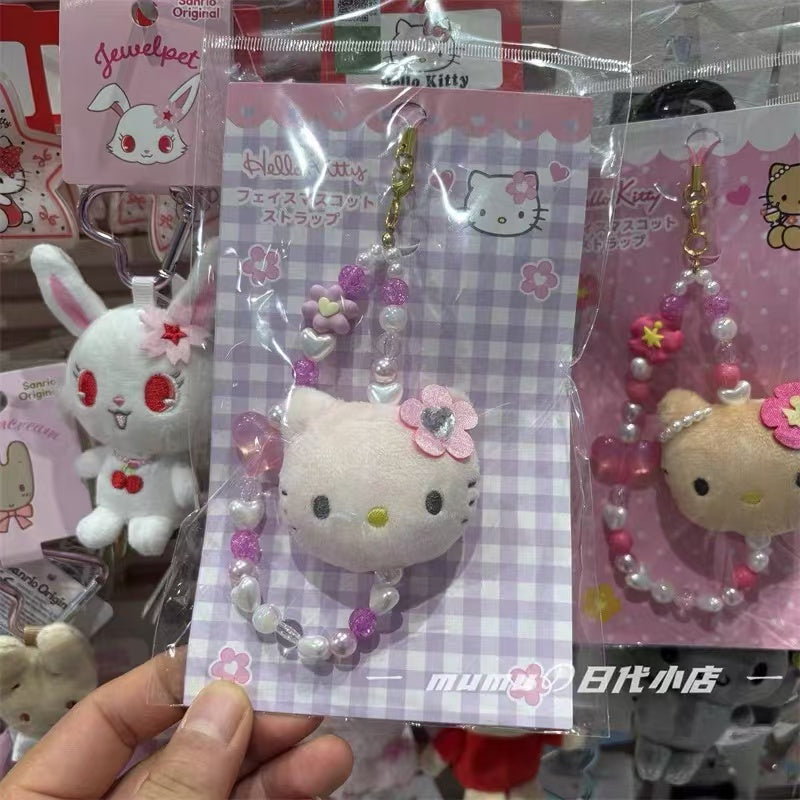 Hello kitty｜Fantasy Collection Rainbow Face Mascot Strap ｜8×3×11cm approx.