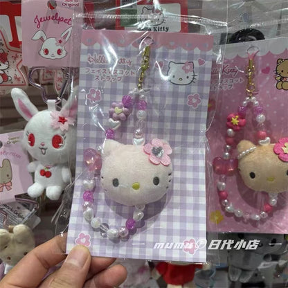 Hello kitty｜Fantasy Collection Rainbow Face Mascot Strap ｜8×3×11cm approx.