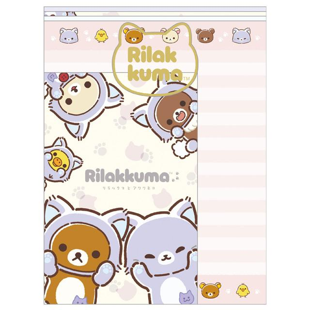 SANX｜Rilakkuma and Awawa Neko Theme Letter Set
