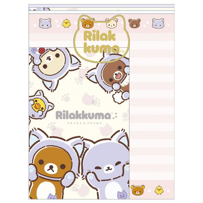 SANX｜Rilakkuma and Awawa Neko Theme Letter Set