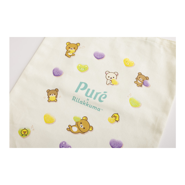 Rilakkuma｜Pure Gummy Tote Bag｜39cm x 32.5cm approx.