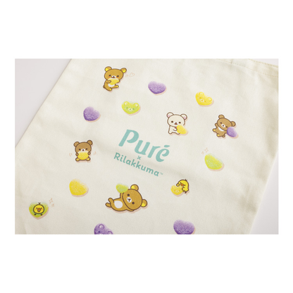Rilakkuma｜Pure Gummy Tote Bag｜39cm x 32.5cm approx.