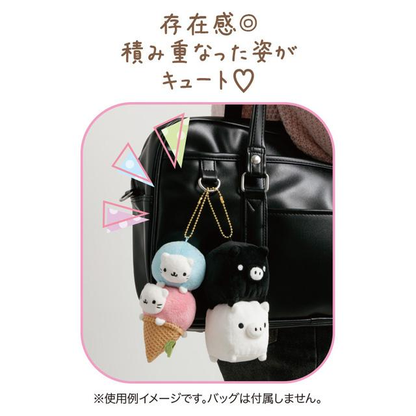 SANX｜“ San-X Town” Mascot Holder /Plush Keychain｜H130 x W60 x D60mm approx.