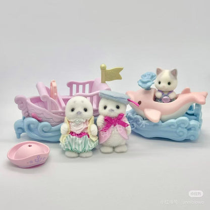 SylvanianFamilies｜amusement park ride set -ride the waves 5820