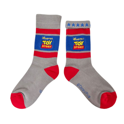 Disney｜Logo Colorful Line Socks｜23-25cm approx.