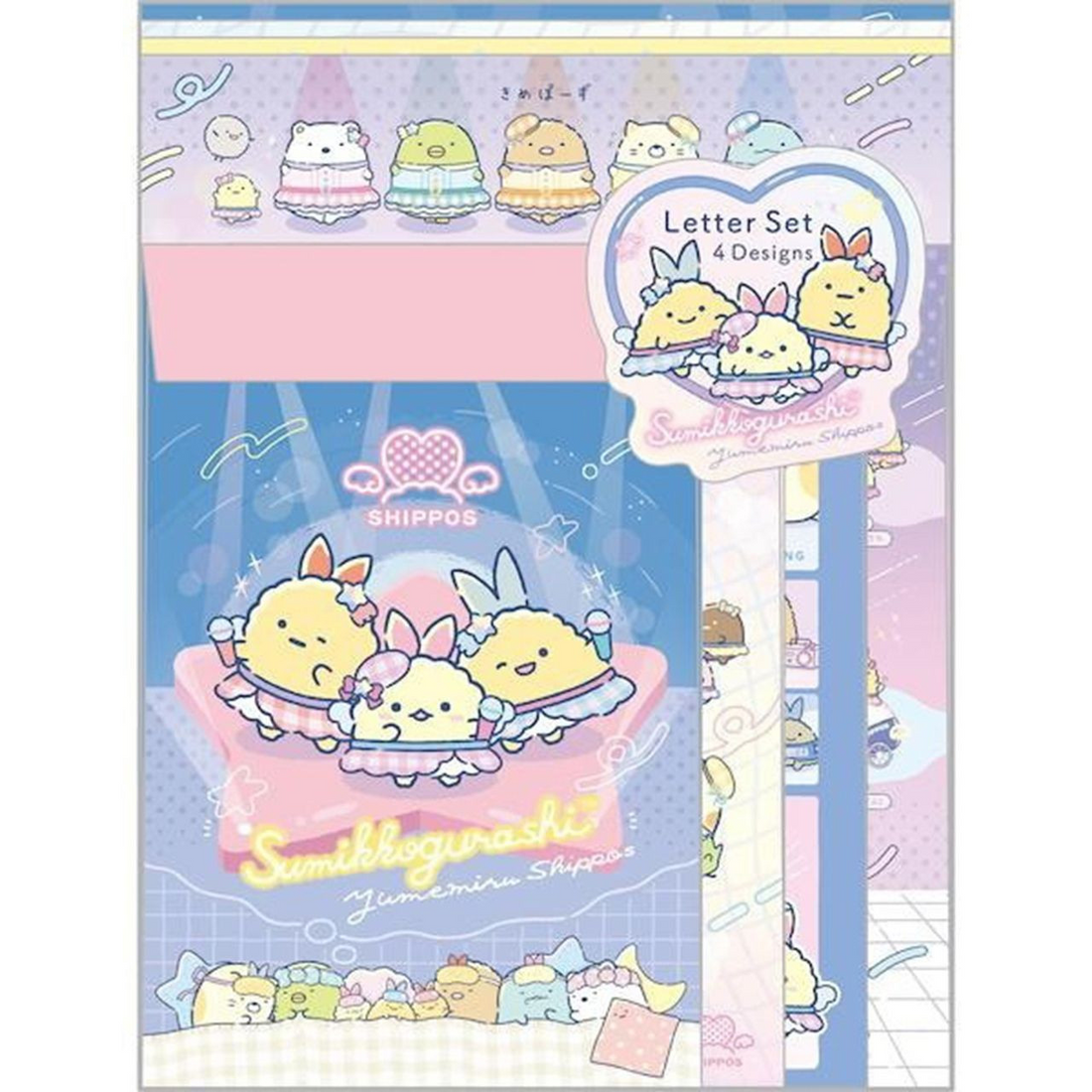 Sumikko gurashi｜Dreaming Idol Letter Envelope Set