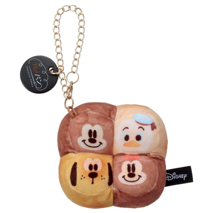 Disney｜Nui Bread Mascot Holder /Plush Keychain｜W100×H170×D65mm approx.
