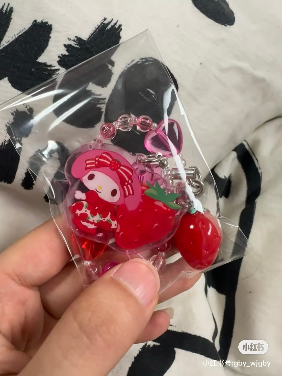 Sanrio｜Ichigo Shimbun 50th Anniversary Characters Secret Strap mystery bag/blind box/All 8 types｜1pcs