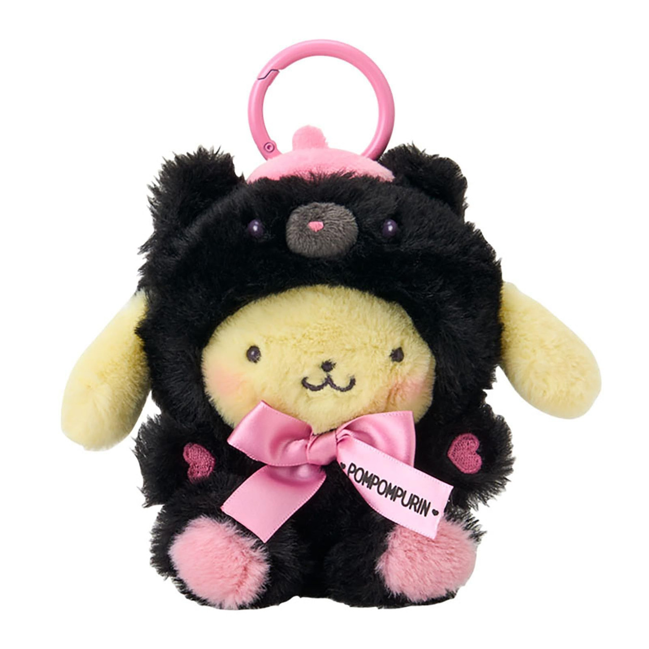 Sanrio｜Black Animals Mascot Holder /Plush Keychain｜W15×D7×H14.5cm approx.
