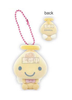 Tamagotchi｜Flocked Keychain/Keyring｜H50 x W43 x D37mm approx.