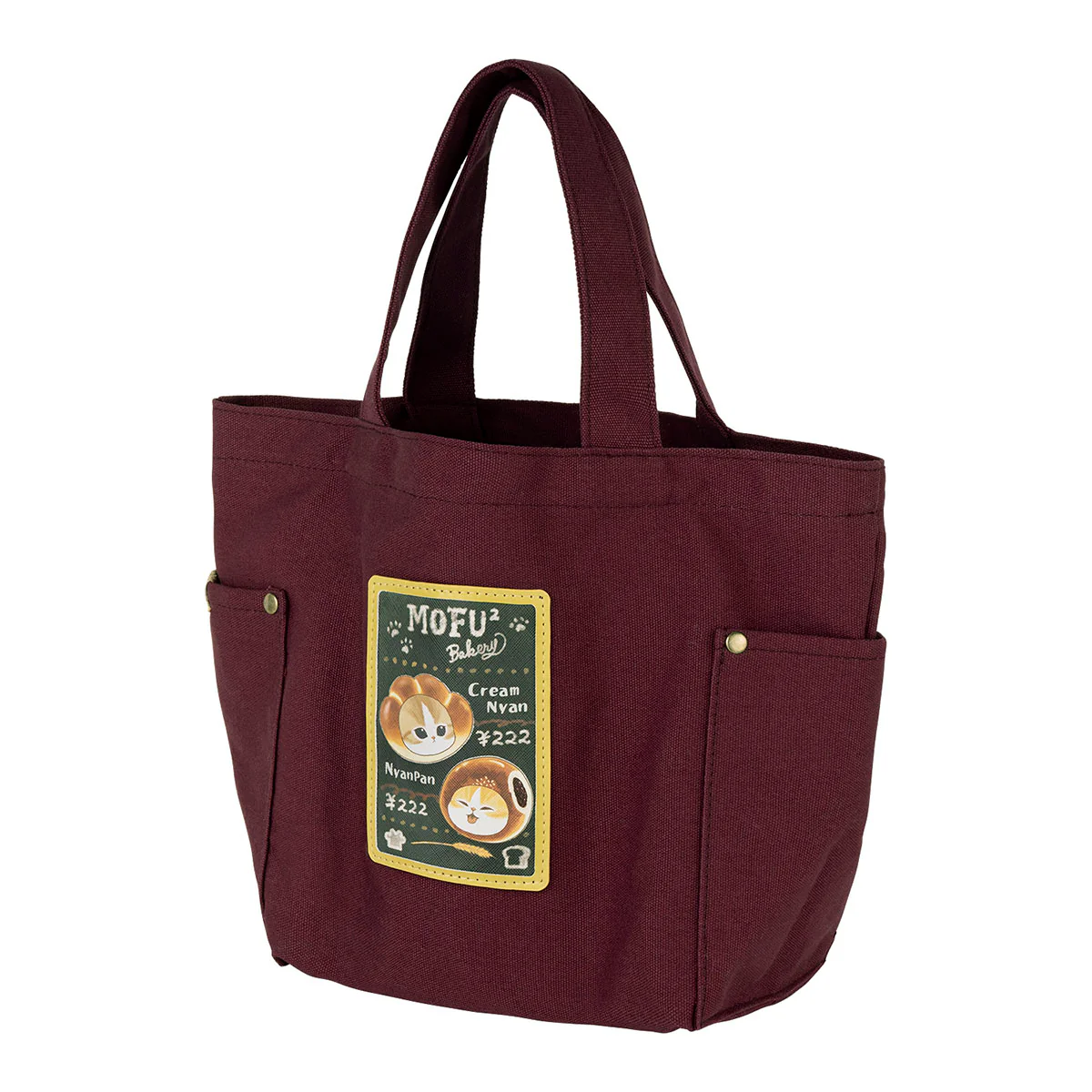 Mofusand｜Mofumofu Bakery Lunch-size tote bag with gusset｜H235 x W230 x D130mm approx.
