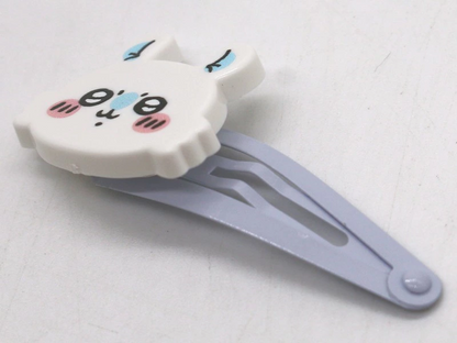 Chiikawa 吉伊卡哇｜Mascot Hair Clip亚克力发夹/刘海夹/1对｜约各H20×W57mm