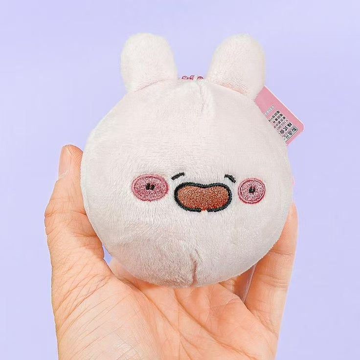 KCOMPANY｜Asamimi-chan Nukuiizu Mascot Holder /Plush Keychain｜80x102x95mm approx.