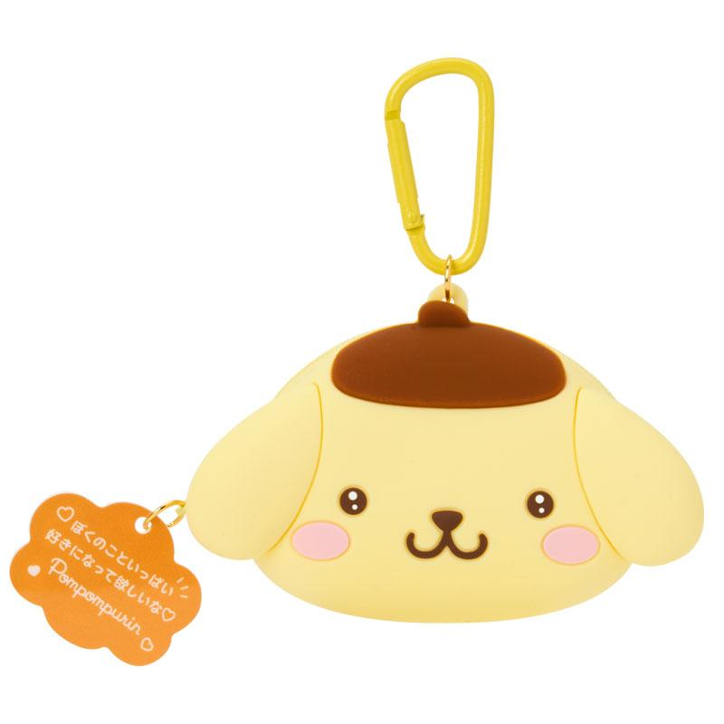Sanrio｜Character Grand Prix 3rd Edition I want you to love it a lot!Face-shaped Silicone Mini Accessory Pouch｜12×3.5×6cm approx.