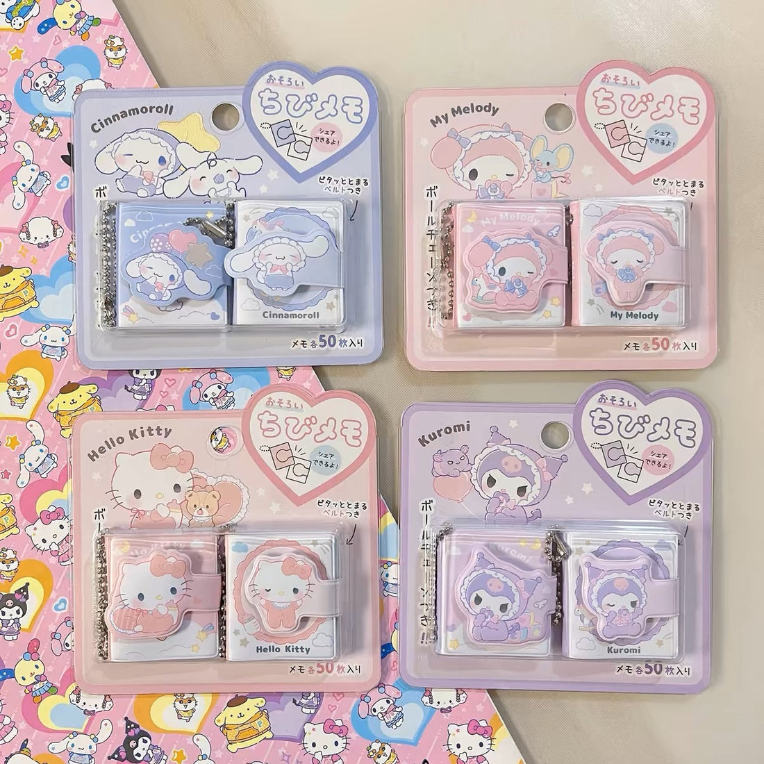 Sanrio｜Characters Baby Matching Memo｜100 sheets