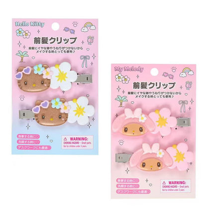 Sanrio｜Sparkling Summer Pool Bangs Clip｜W8 x D1.5 x H3cm approx.