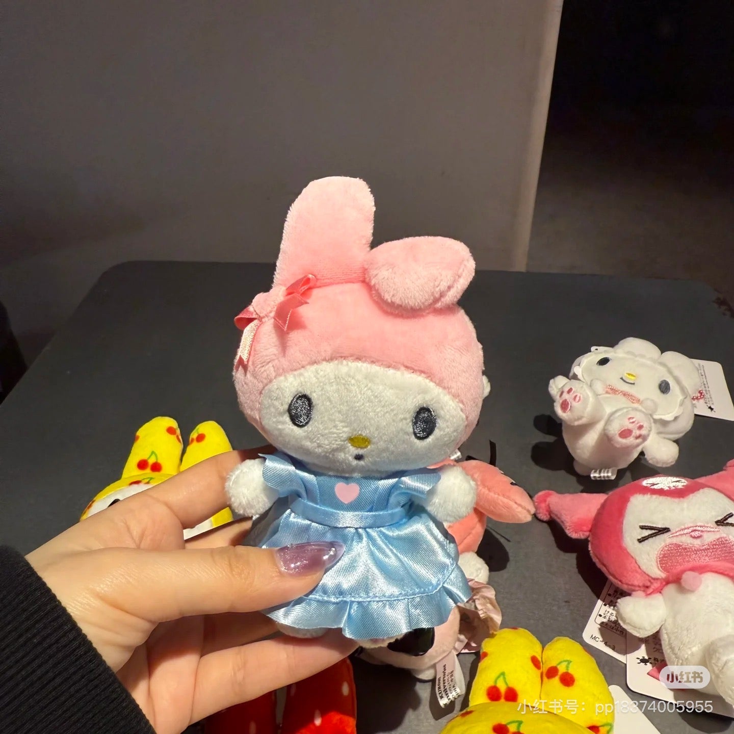 Sanrio｜My Melody 50th Anniversary   Mascot Holder /Plush Keychain｜13×7.5×6cm approx.