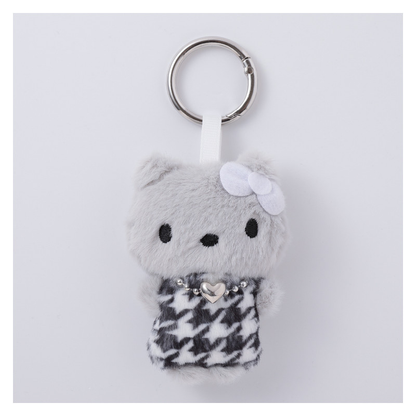 Sanrio｜Hello Kitty Mini Mascot Holder /Plush Keychain｜H70 mm approx.